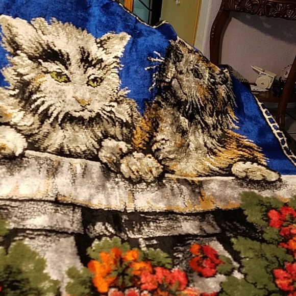 Vintage Cat wall hanging - Picture 2 of 5